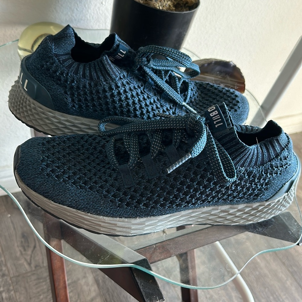 Nobull Knit Runner Men’s Size 10.5 Women’s 12 Blue Gym Crossfit Workout Casual
